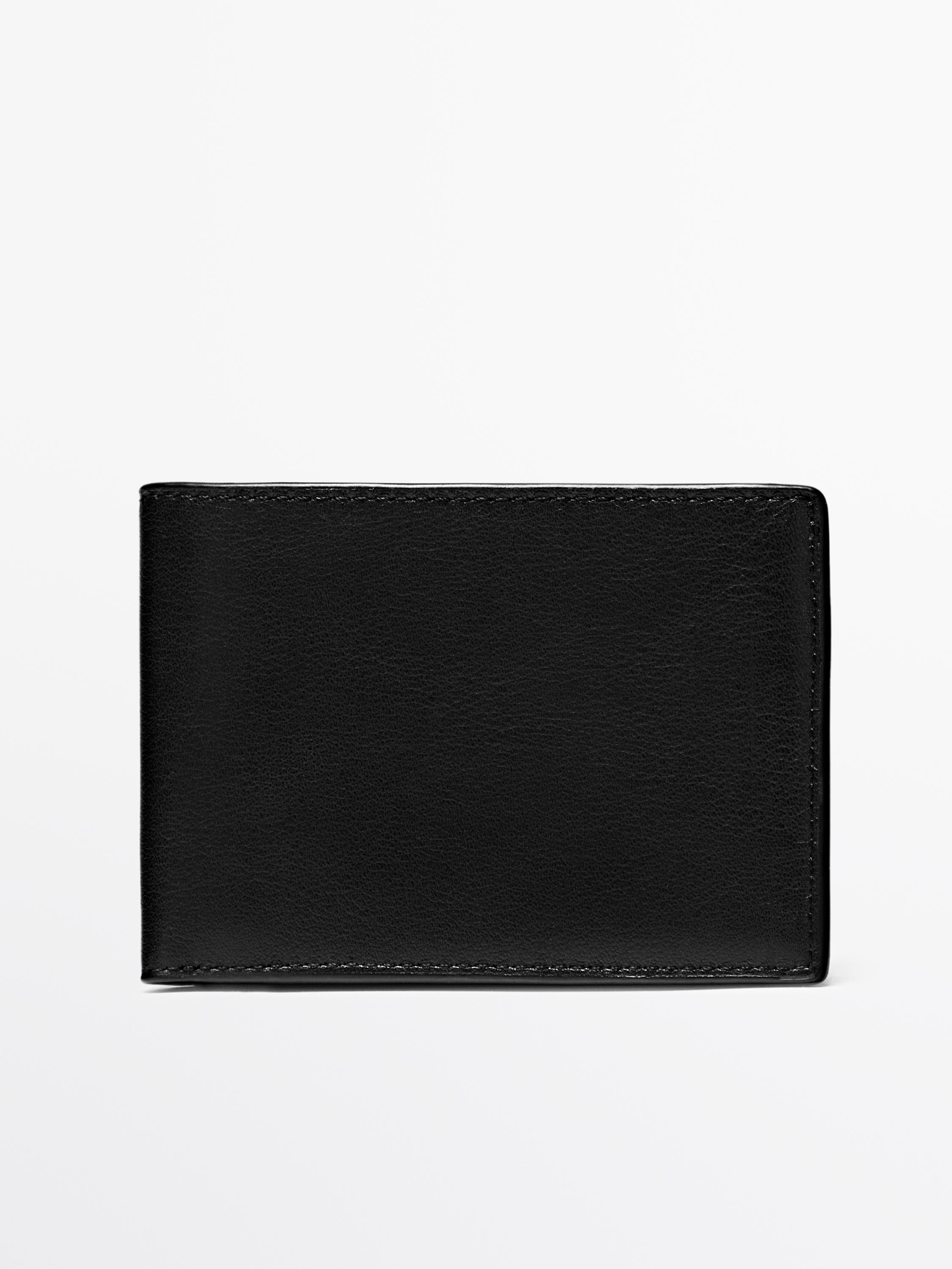 Nappa leather landscape wallet